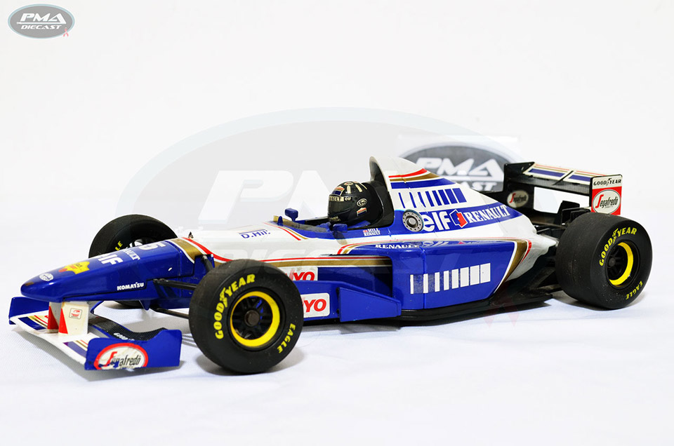 DAMON HILL 1995 WILLIAMS FW17 1:18